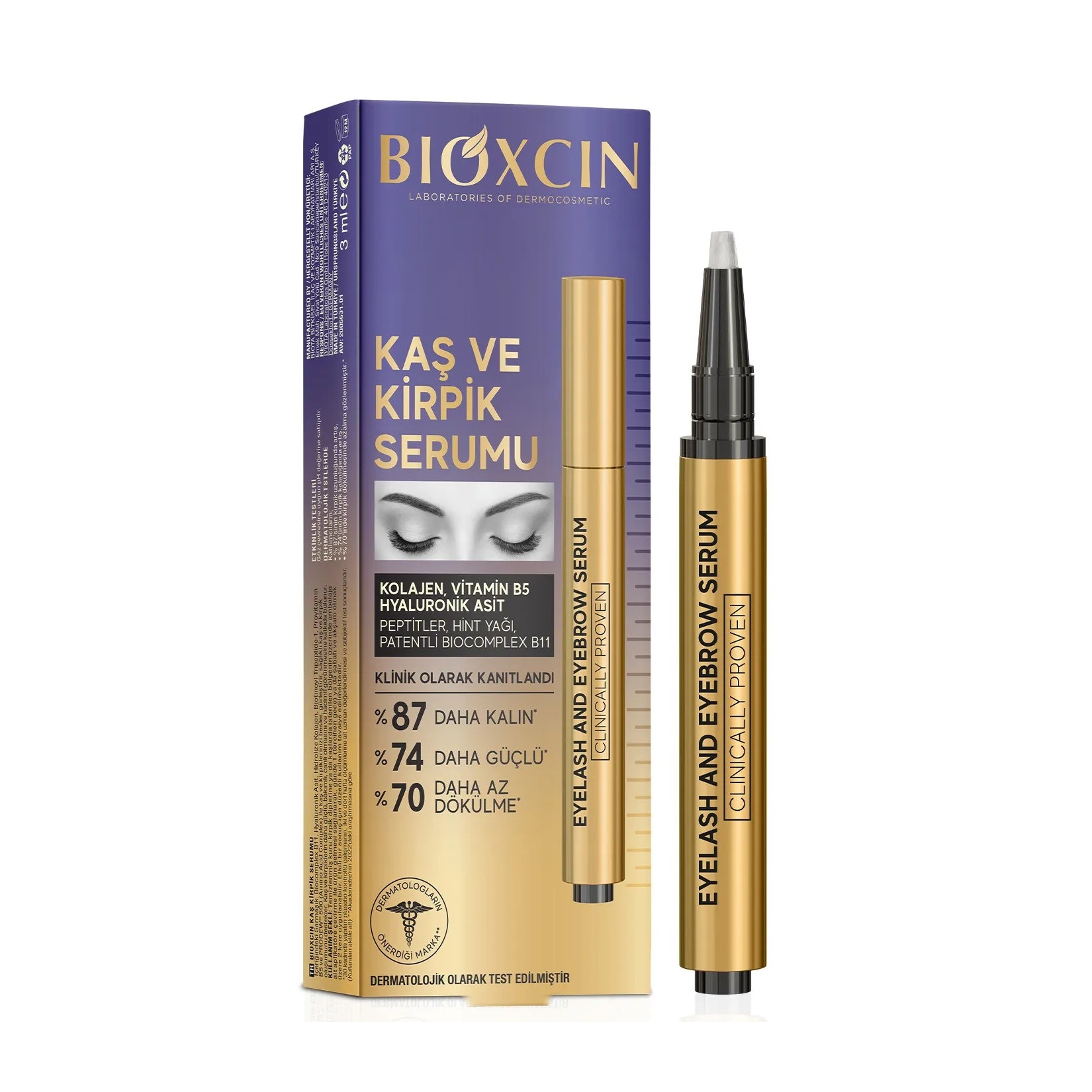 سرم تقویت مژه و ابرو بیوکسین