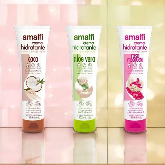 کرم مرطوب کننده دست و صورت آمالفی