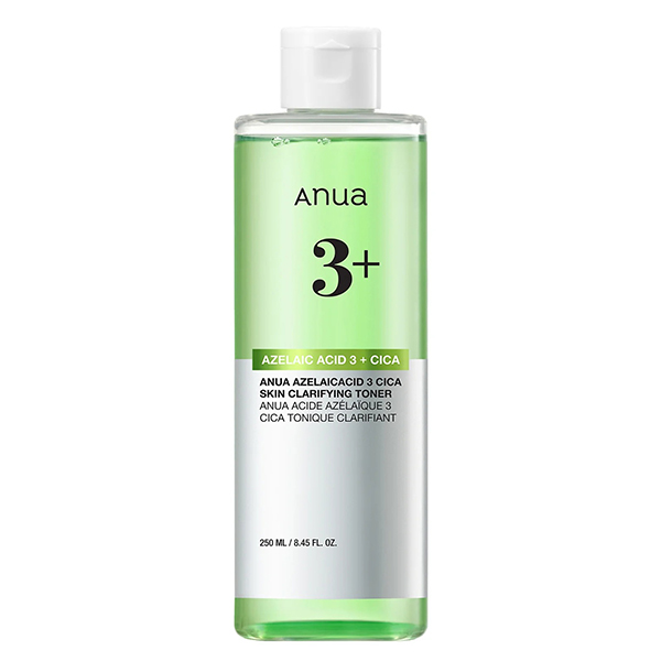 تونر آزلائیک اسید آنوا Anua Azelaic Acid 3 + Cica
