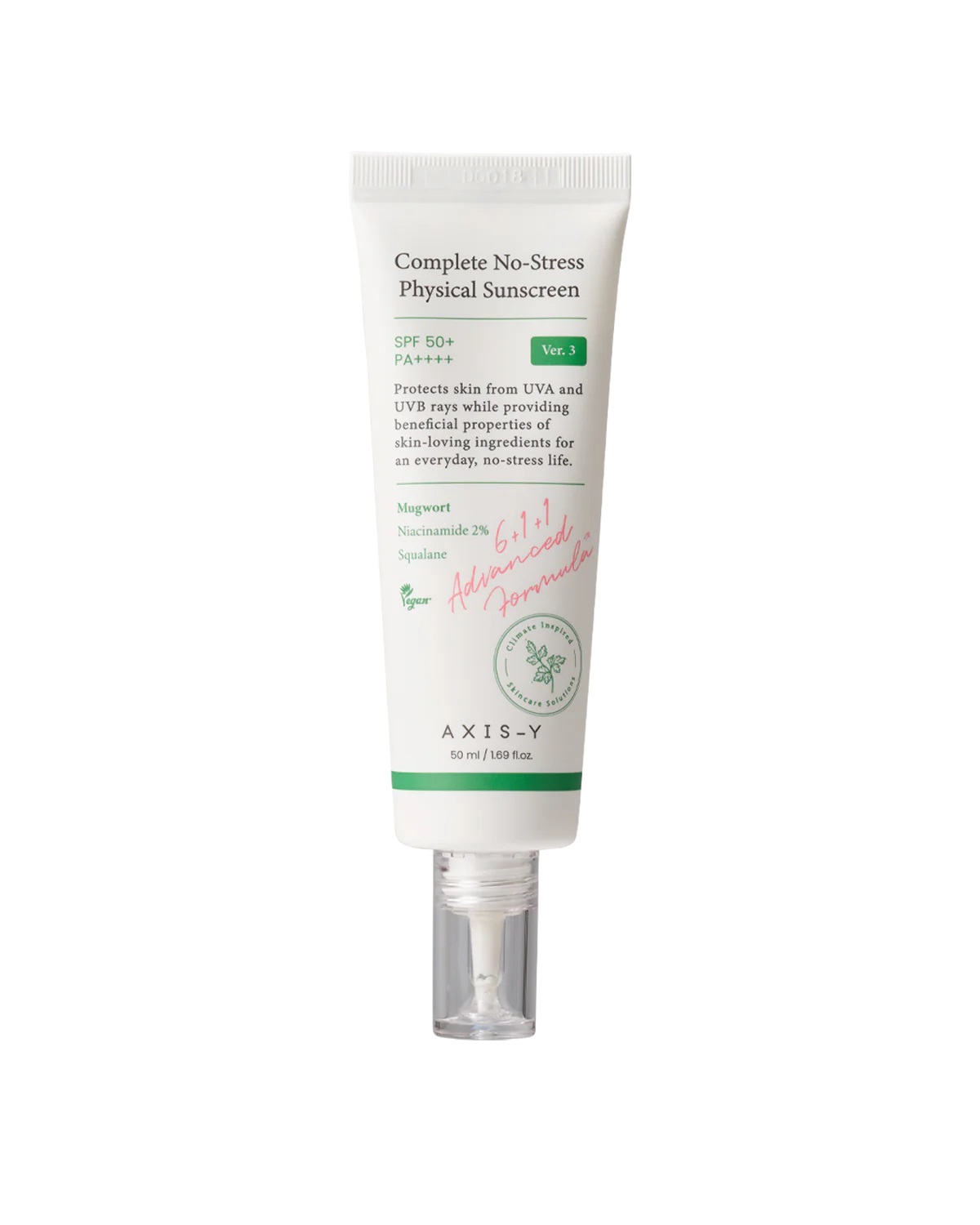 ضدآفتاب فیزیکی اکسیس وای AXIS-Y Complete No Stress Physical Sunscreen