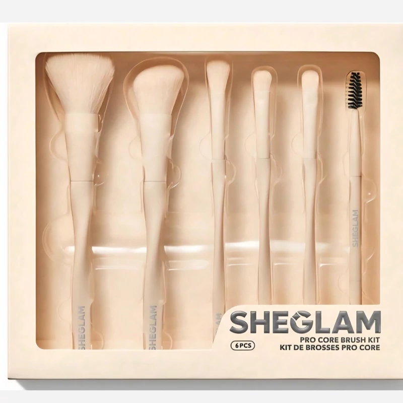 ست براش 6 عددی چشم و صورت شیگلم Sheglam Pro Core Brush Kit